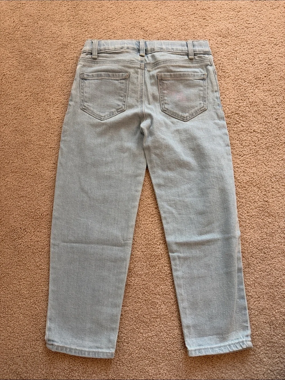 OshKosh B'gosh Light Blue Skinny Jeans with Pearl Studs